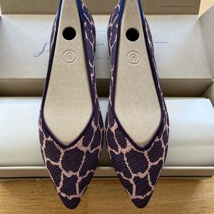 Rothy’s Violet Giraffe size 9.5 New In Box